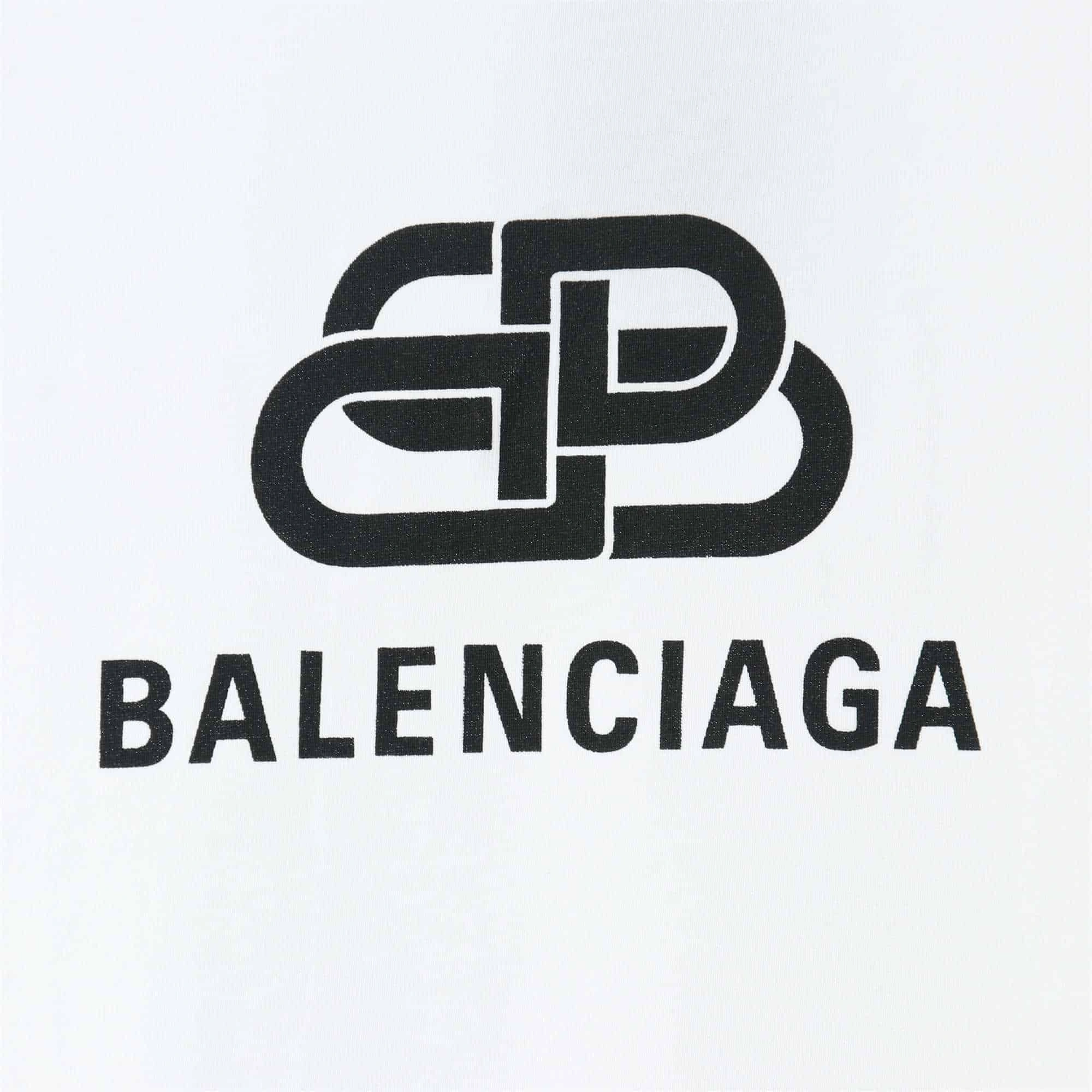 DailyWear 8555 Balenciaga Metallic Printed Cotton Jersey T-Shirt – BBS014