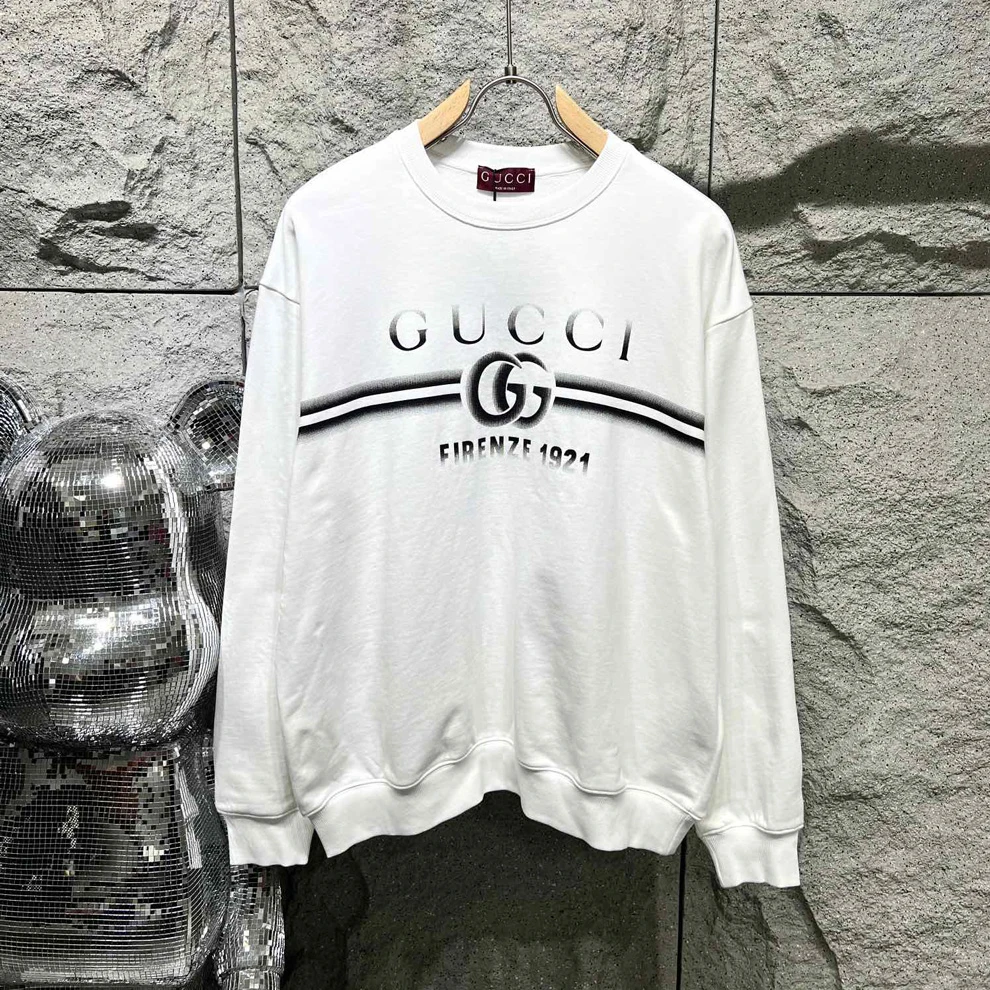 DailyWear 954 Gucci Cotton Jersey Printed Sweatshirt- GBH020