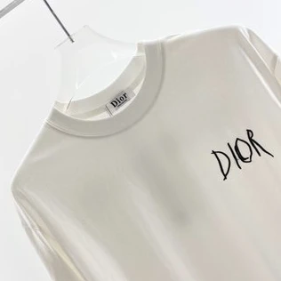 Dior Embroidered Sketch Signature Logo T-Shirt – CDS046 Affordable 1241