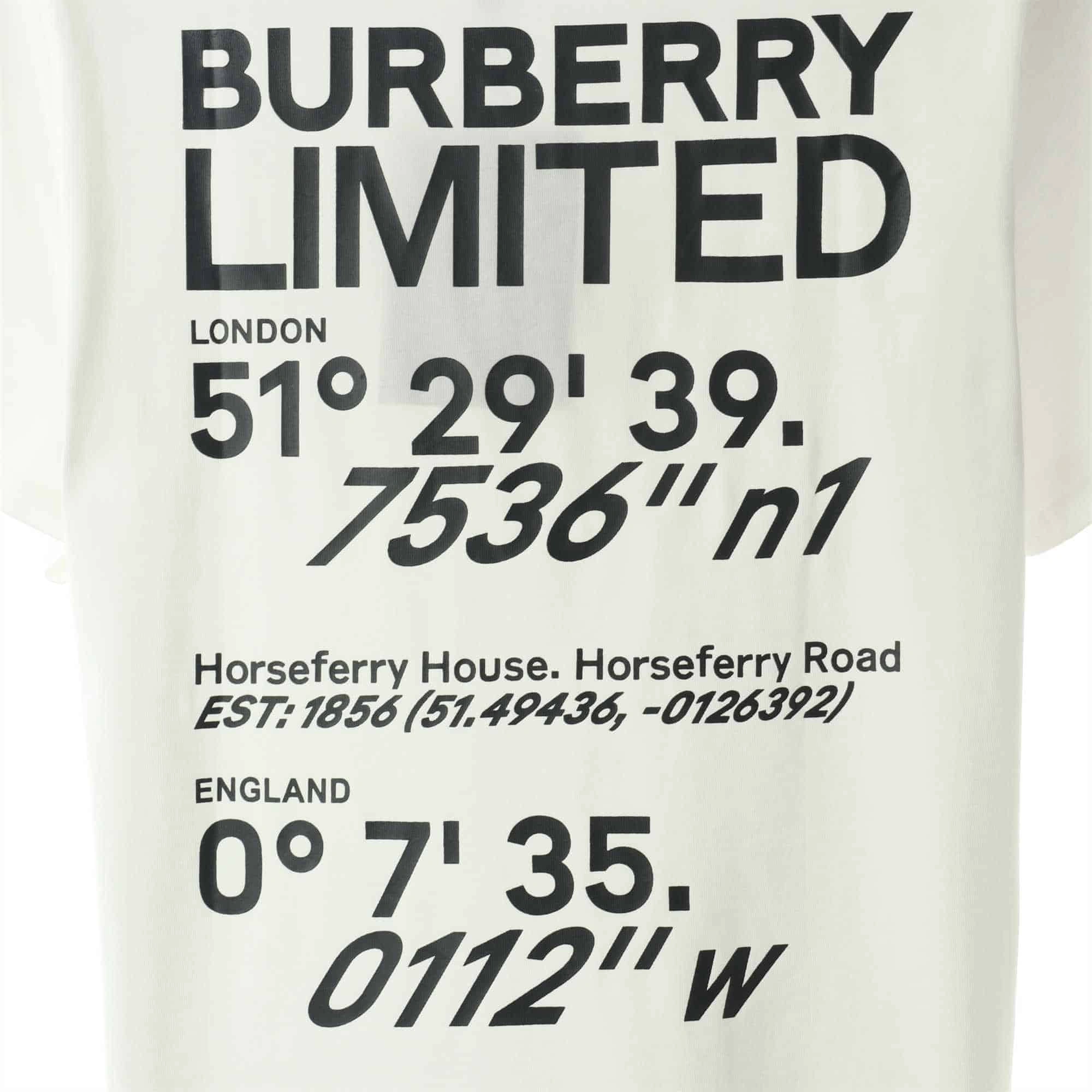 EasyMatch 1238 Burberry White Carrick Coordinate T-Shirt – BBRS09