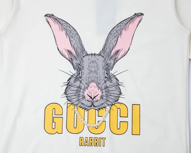 EasyMatch 1393 GUCCI RABBIT T-SHIRT – GCS157