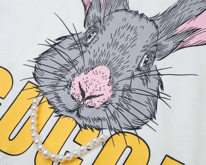 EasyMatch 1393 GUCCI RABBIT T-SHIRT – GCS157