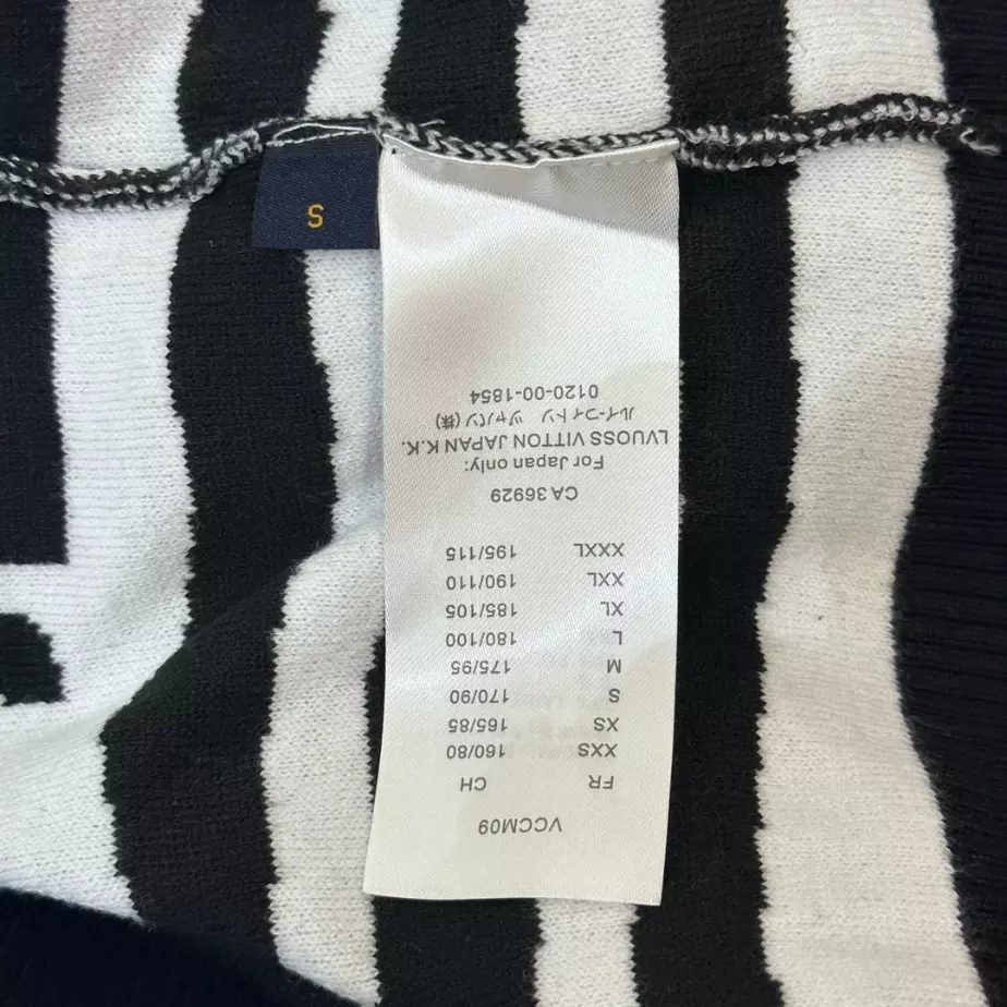 EasyMatch 5497 Louis Vuitton Merino Wool Jacquard Pullover – SLV047