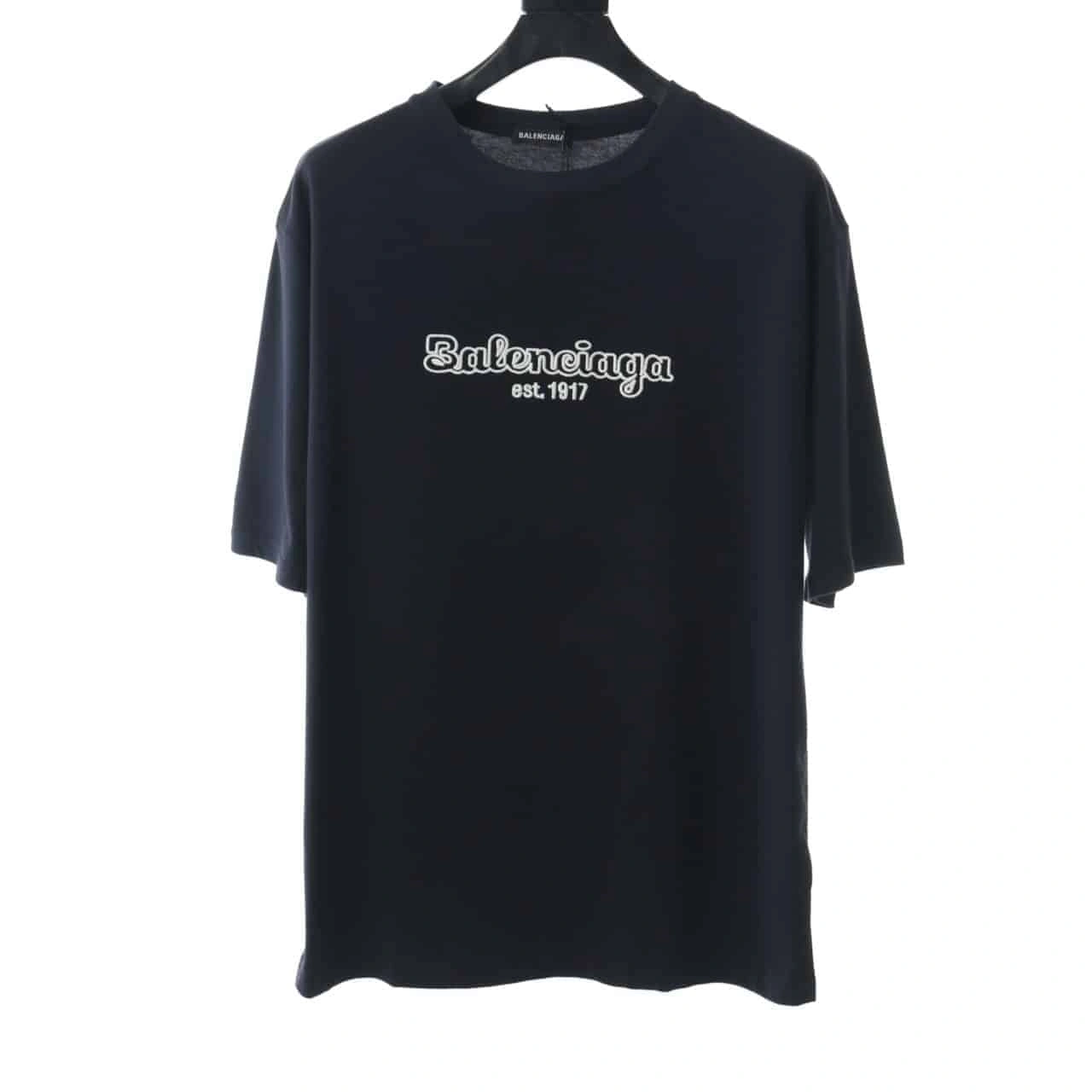 EasyMatch 6568 BALENCIAGA CHEST LOGO SHORT SLEEVE T SHIRT