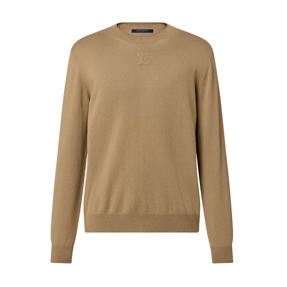 EasyMatch 9138 Embossed LV Cashmere Crewneck – SLV034