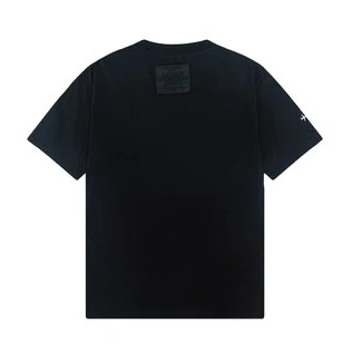 EasyMatch 9962 Small Airplane Logo Round Neck Printing Short Sleeve T-Shirt – LSVT73