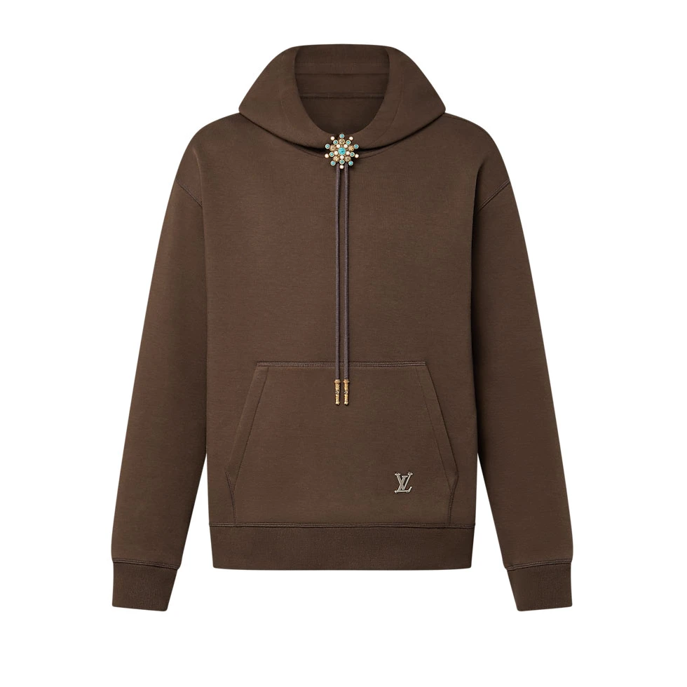 Fashionable 171 Louis Vuitton Embellished Cotton Hoodie – SLV039