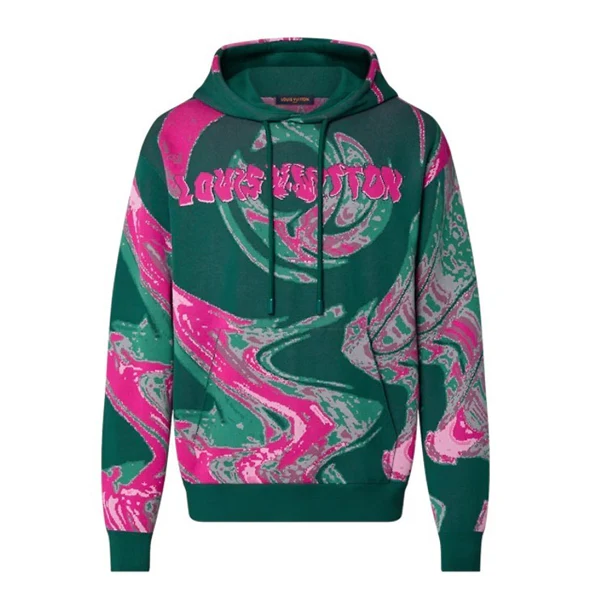 Fashionable 4089 Louis Vuitton Long Sleeves Cotton Logo Hoodie – SLV057