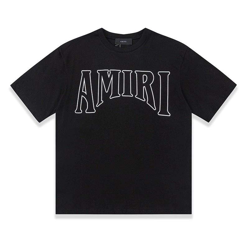 Fashionable 8455 Amiri Logo-Print Cotton T-Shirt – AMS055