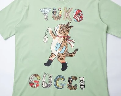 GUCCI CATS T-SHIRT – GCS070 AllSeason 9592