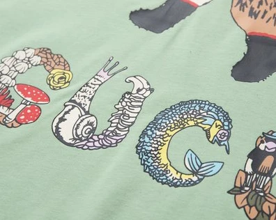 GUCCI CATS T-SHIRT – GCS070 AllSeason 9592
