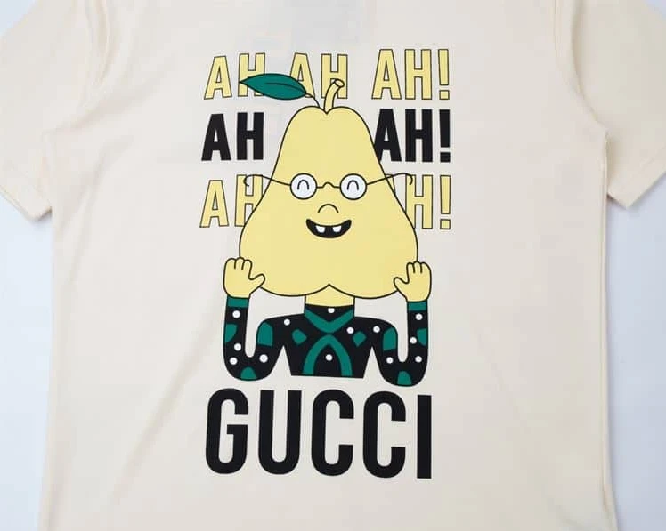 GUCCI LOVE PARADE SERIES CUTE PEAR T-SHIRT – GCS172 Affordable 7037