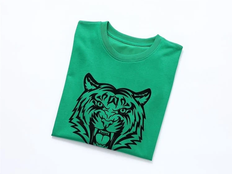 GUCCI TIGER T-SHIRT – GCS189 Popular 1513