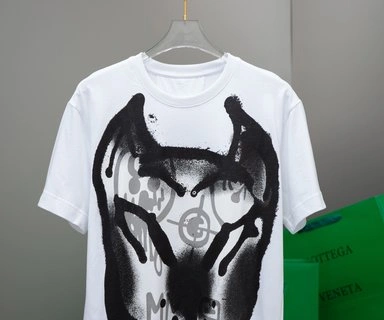 Givenchy Oversized T-Shirt with Tag Effect Dog Print – GVS21 HighQuality 8754