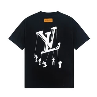 GoAnywhere 4493 Louis Vuitton Paratrooper Character Letter Print T-shirt – LSVT082