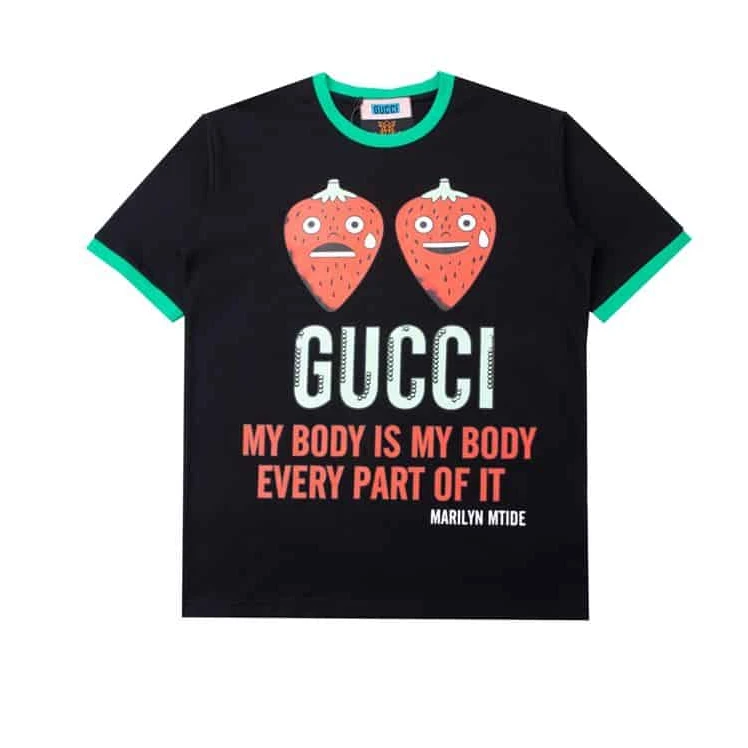 GoodFit 4302 GUCCI LOVE PARADE SERIES STRAWBERRY T-SHIRT – GCS178