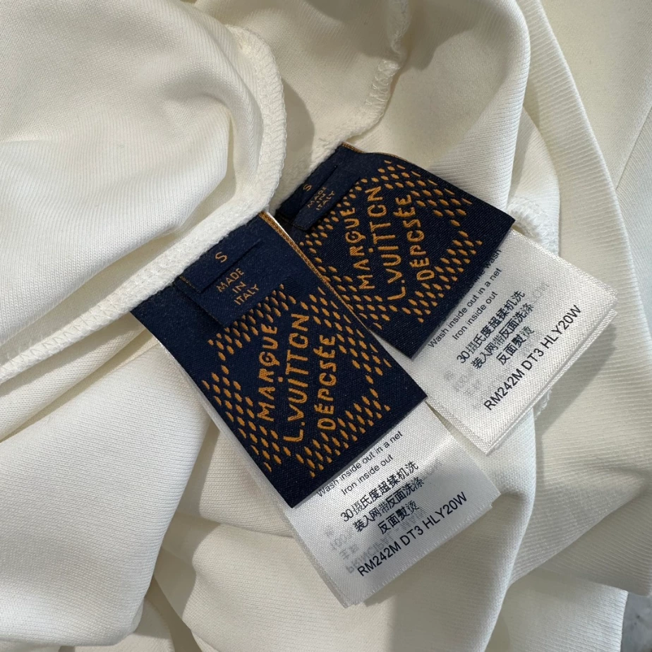 GoodFit 5180 Louis Vuitton Embroidered Jersey Zip Through Hoodie – SLV056