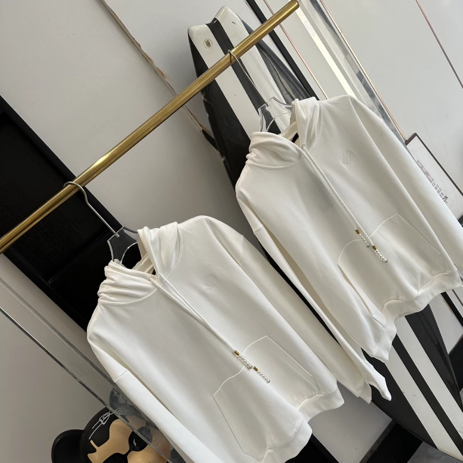 GoodFit 5180 Louis Vuitton Embroidered Jersey Zip Through Hoodie – SLV056