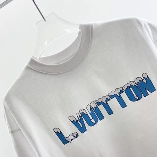 GoodFit 8870 Louis Vuitton 2022 New Text Graffiti Print Short Sleeve T-Shirt – LSVT60
