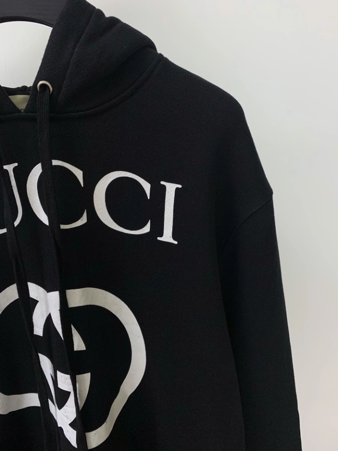 Gucci Classic Retro Interlocking Double GG Hoodie – GBH013 GoodFit 6642