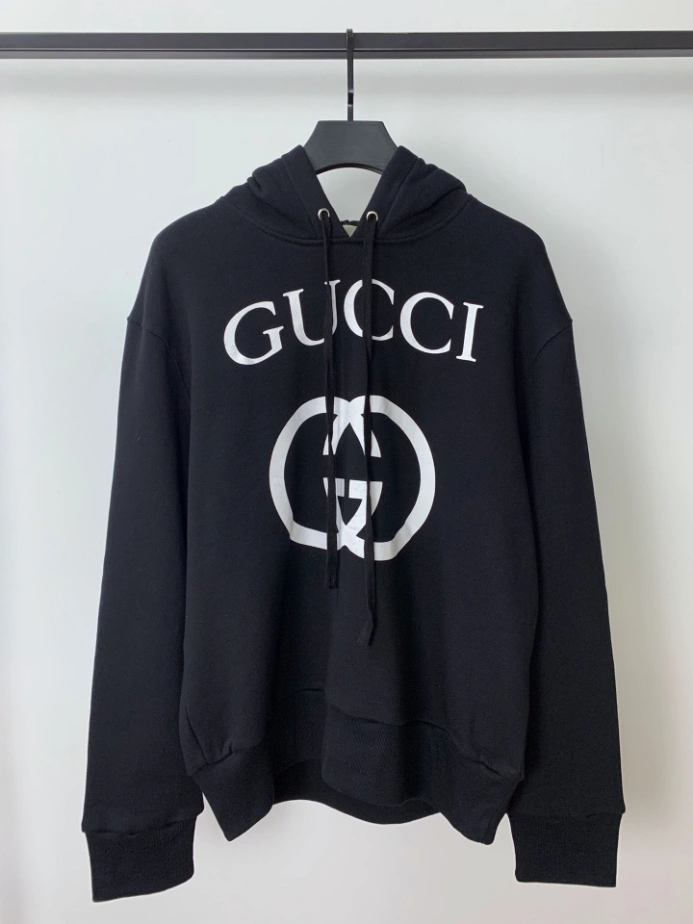 Gucci Classic Retro Interlocking Double GG Hoodie – GBH013 GoodFit 6642