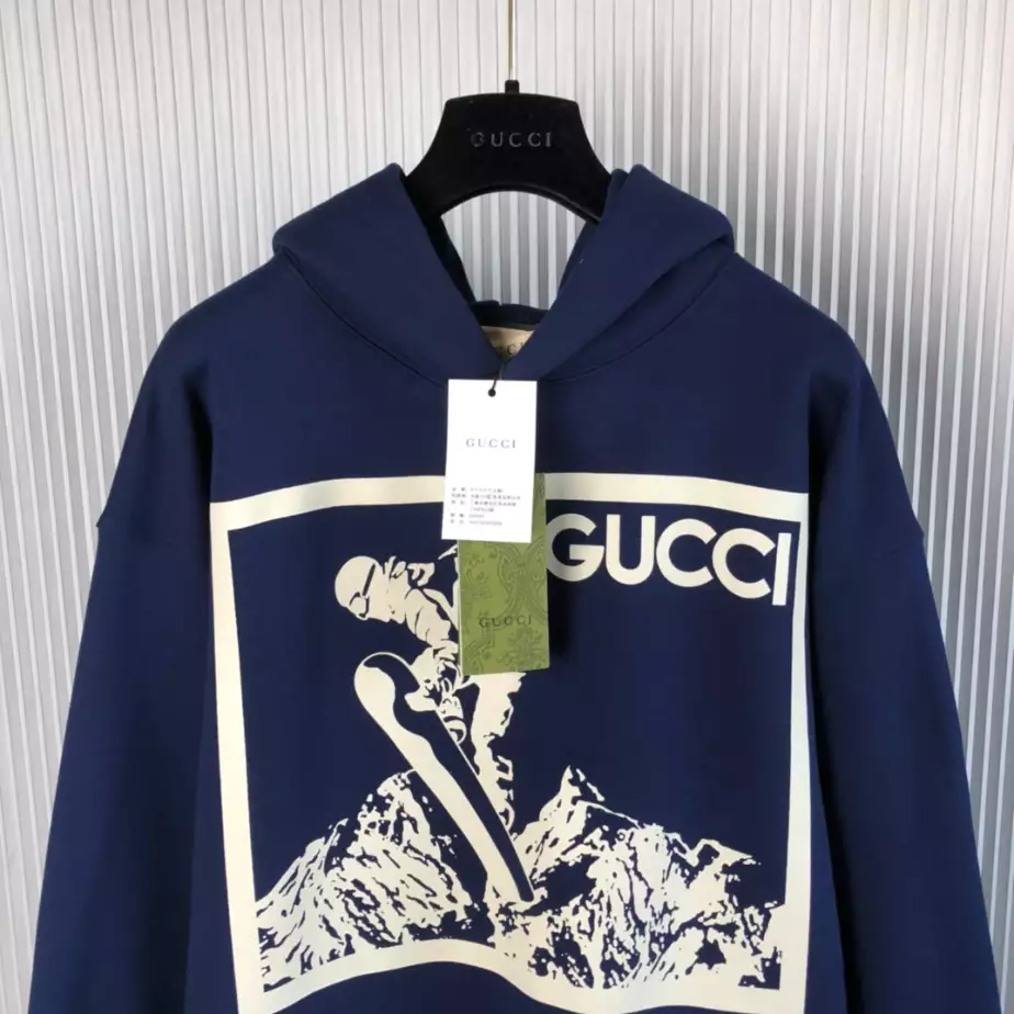 Gucci Cotton Jersey Hooded Sweatshirt – GBH003 ModernLook 5367
