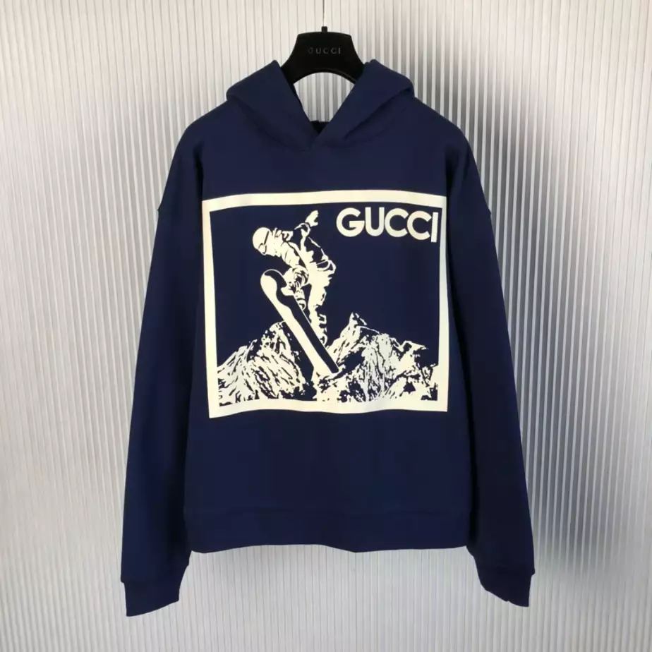 Gucci Cotton Jersey Hooded Sweatshirt – GBH003 ModernLook 5367