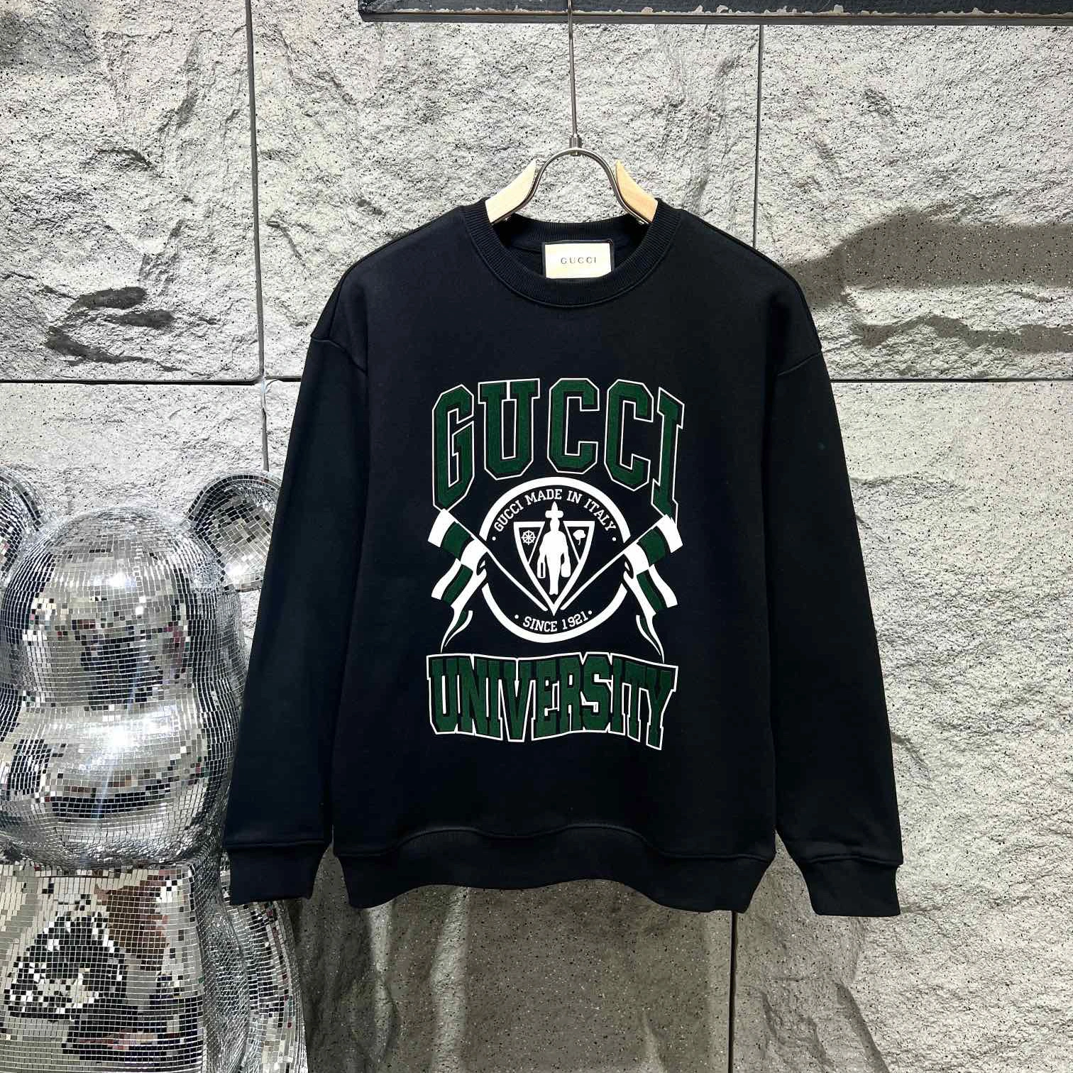 Gucci Cotton Jersey Printed Sweatshirt- GBH023 SmartChoice 989