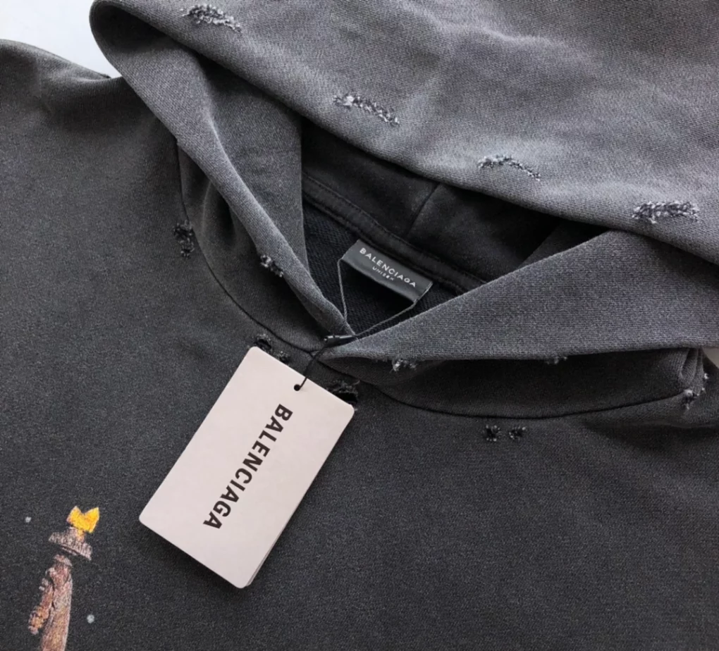 HighQuality 4735 Balenciaga Paris Liberty Hoodie Oversized in black – SBH012 HighQuality 4735 Balenciaga Paris Liberty Hoodie Oversized in black – SBH012