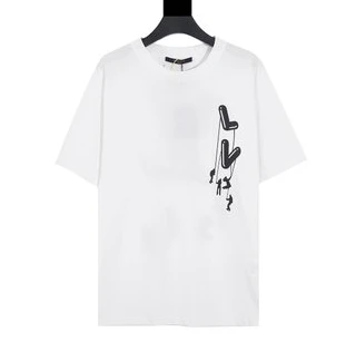 HighQuality 6031 Louis Vuitton Paratrooper Character Letter Print T-shirt – LSVT81