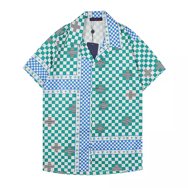 HighQuality 7227 LV Short-Sleeved Shirt – LVS010