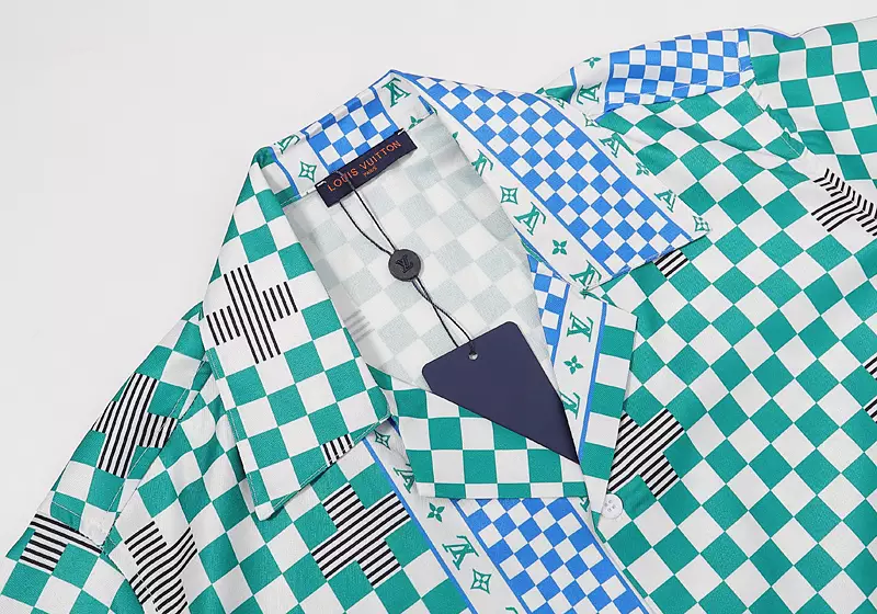 HighQuality 7227 LV Short-Sleeved Shirt – LVS010