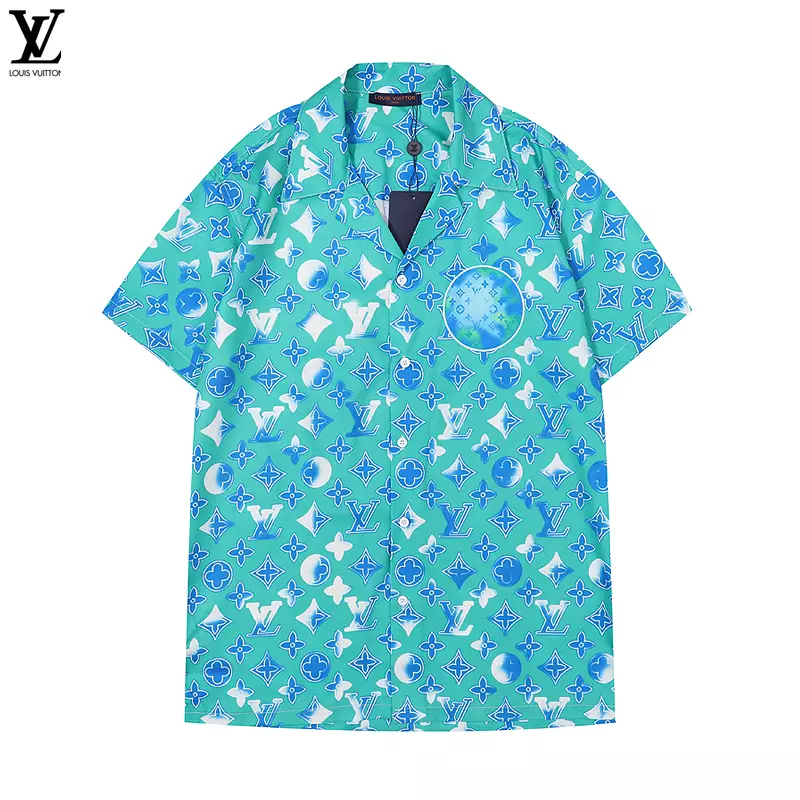 LV Short-Sleeved Shirt – LVS003 Trendy 7141