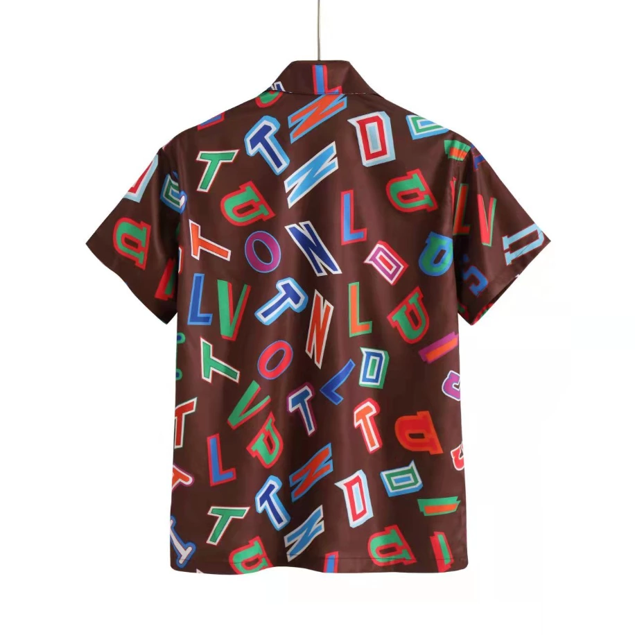 LV Short-Sleeved Shirt – LVS019 TopPick 1700