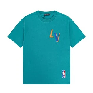 LV x NBA New Logo Letter Printing Classic Short-Sleeved T-shirt – LSVT80 TopPick 8834