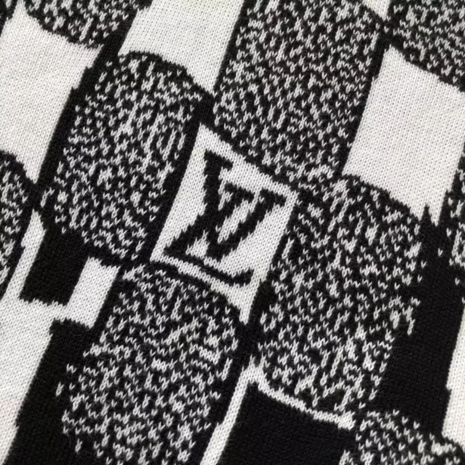 Louis Vuitton  Parisian Collage Jacquard Hoodie  – SLV042 Comfortable 5251