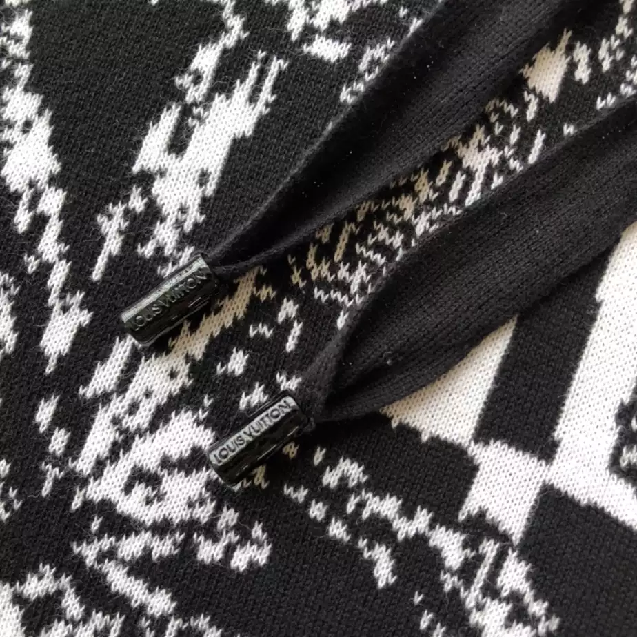 Louis Vuitton  Parisian Collage Jacquard Hoodie  – SLV042 Comfortable 5251