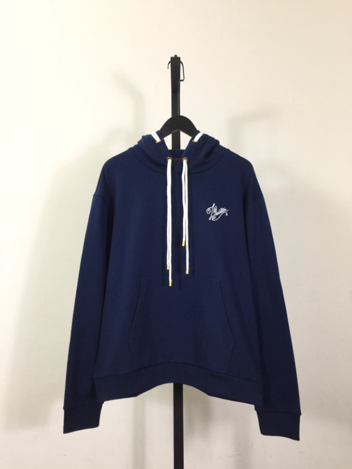Louis Vuitton Cotton Jersey Hoodie – SLV041 Fashionable 8686