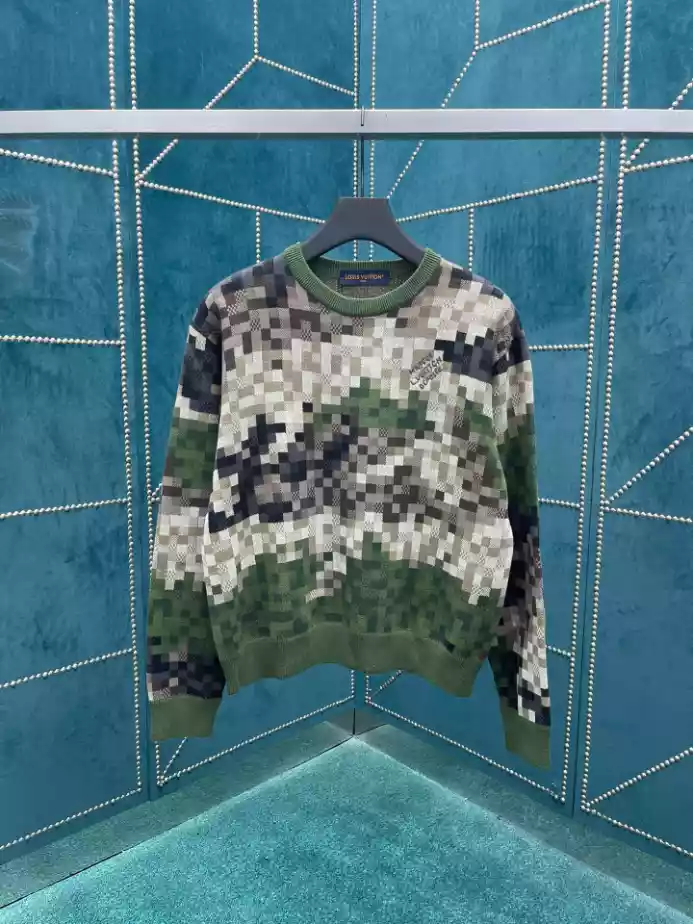 Louis Vuitton Damier Cotton Jacquard Pullover  – SLV045 UrbanStyle 8706