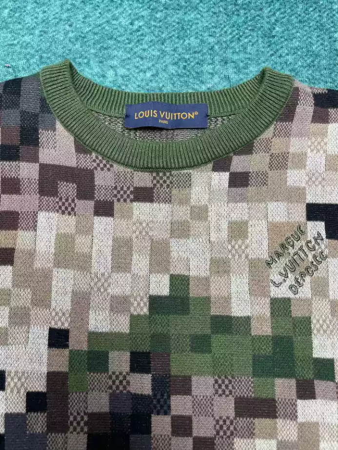 Louis Vuitton Damier Cotton Jacquard Pullover  – SLV045 UrbanStyle 8706