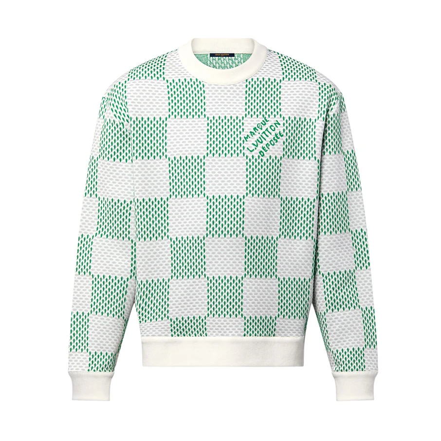 Louis Vuitton Damier Jacquard Cotton Pullover – SLV049 SportInspired 6984