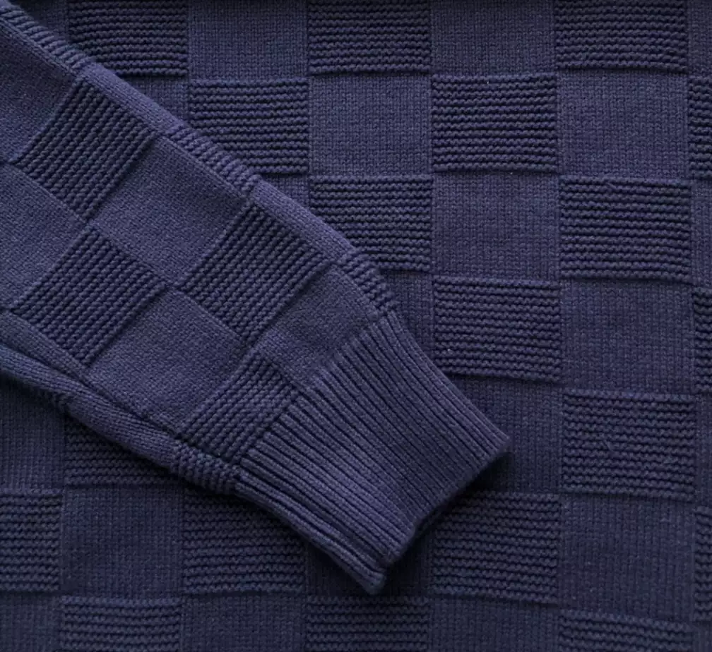 Louis Vuitton Damier Pullover With Pearl Signature – SLV052 AllSeason 2046
