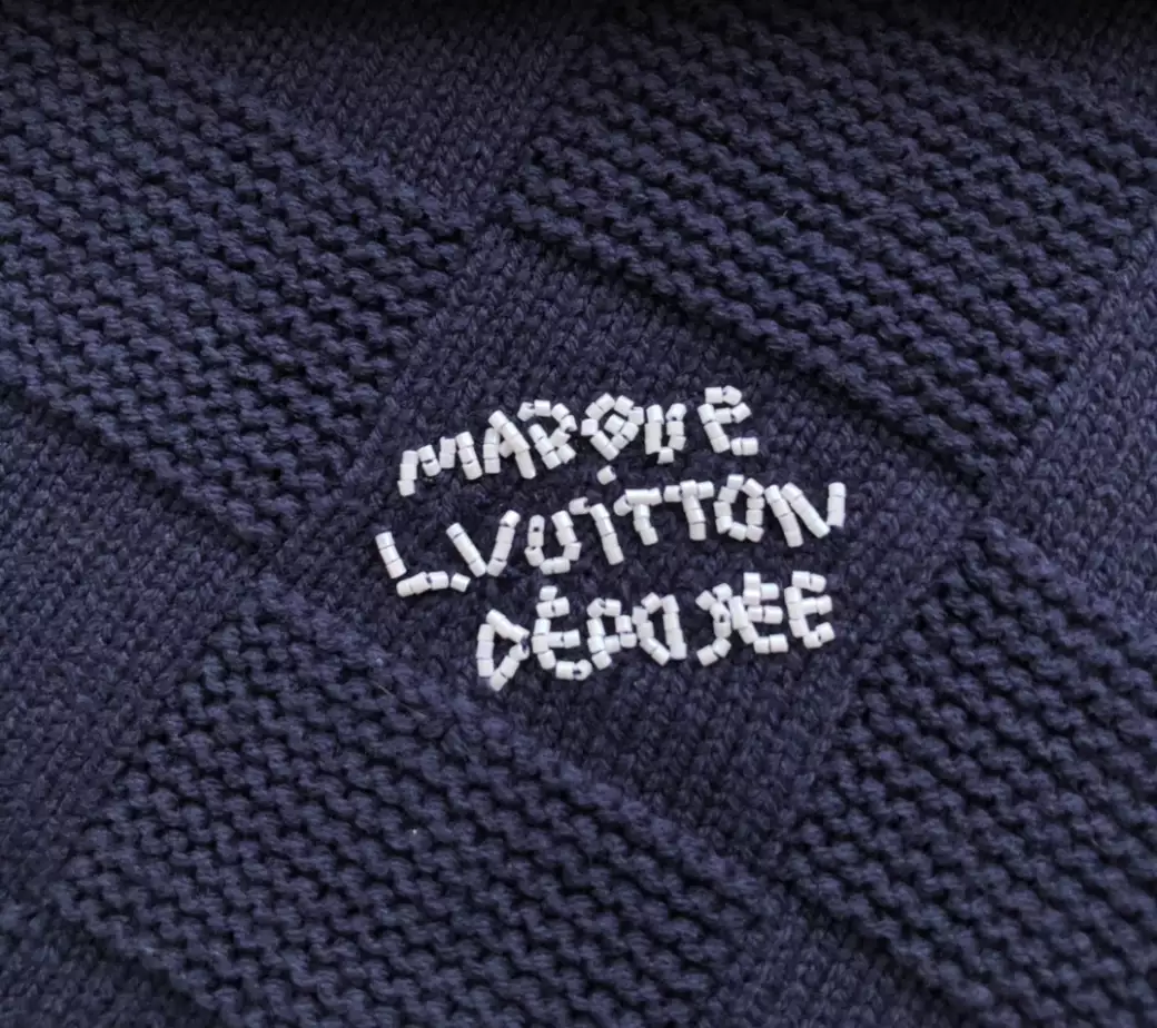 Louis Vuitton Damier Pullover With Pearl Signature – SLV052 AllSeason 2046