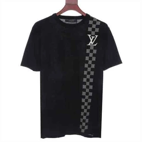 Louis Vuitton Damier Stripe Jacquard T-Shirt – LSVT48 NewStyle 6443