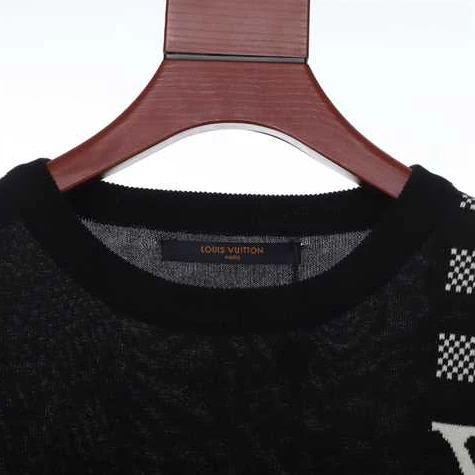 Louis Vuitton Damier Stripe Jacquard T-Shirt – LSVT48 NewStyle 6443