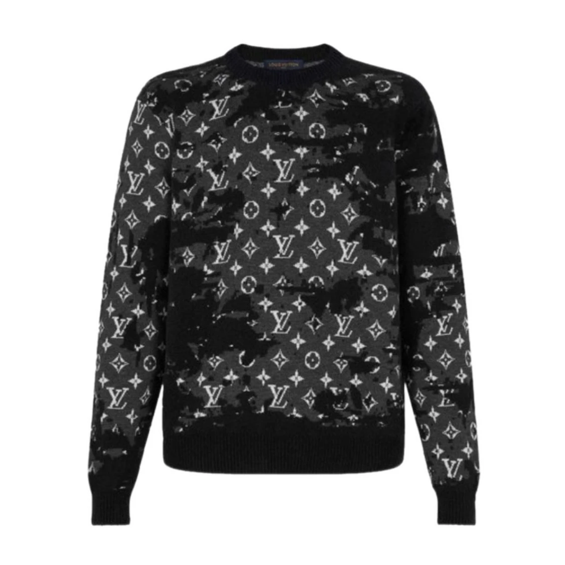Louis Vuitton Distressed Monogram Sweater – SLV059 WellDesigned 9416