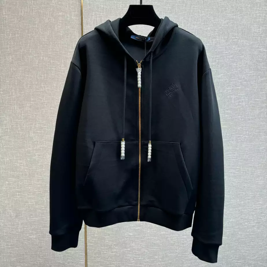 Louis Vuitton Embroidered Jersey Zip Through Hoodie – SLV055 SportInspired 7828