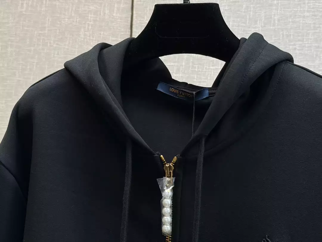 Louis Vuitton Embroidered Jersey Zip Through Hoodie – SLV055 SportInspired 7828