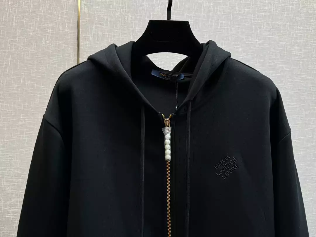 Louis Vuitton Embroidered Jersey Zip Through Hoodie – SLV055 SportInspired 7828