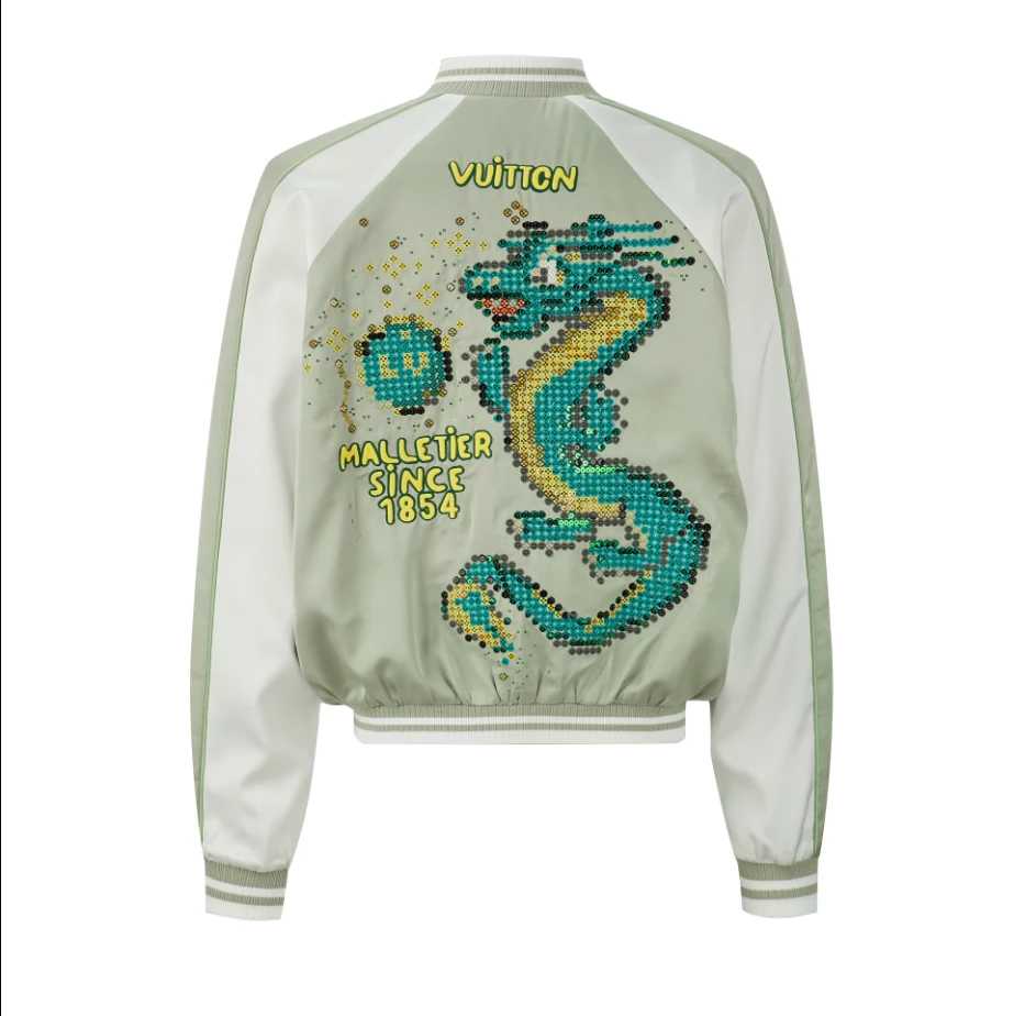 Louis Vuitton Embroidered Souvenir Jacket – LC026 ModernLook 5365